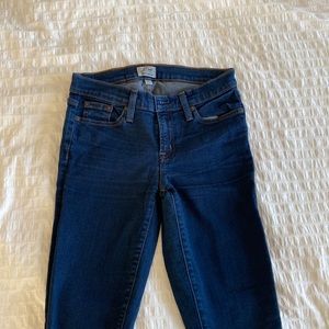 Jcrew low rise toothpick jeans